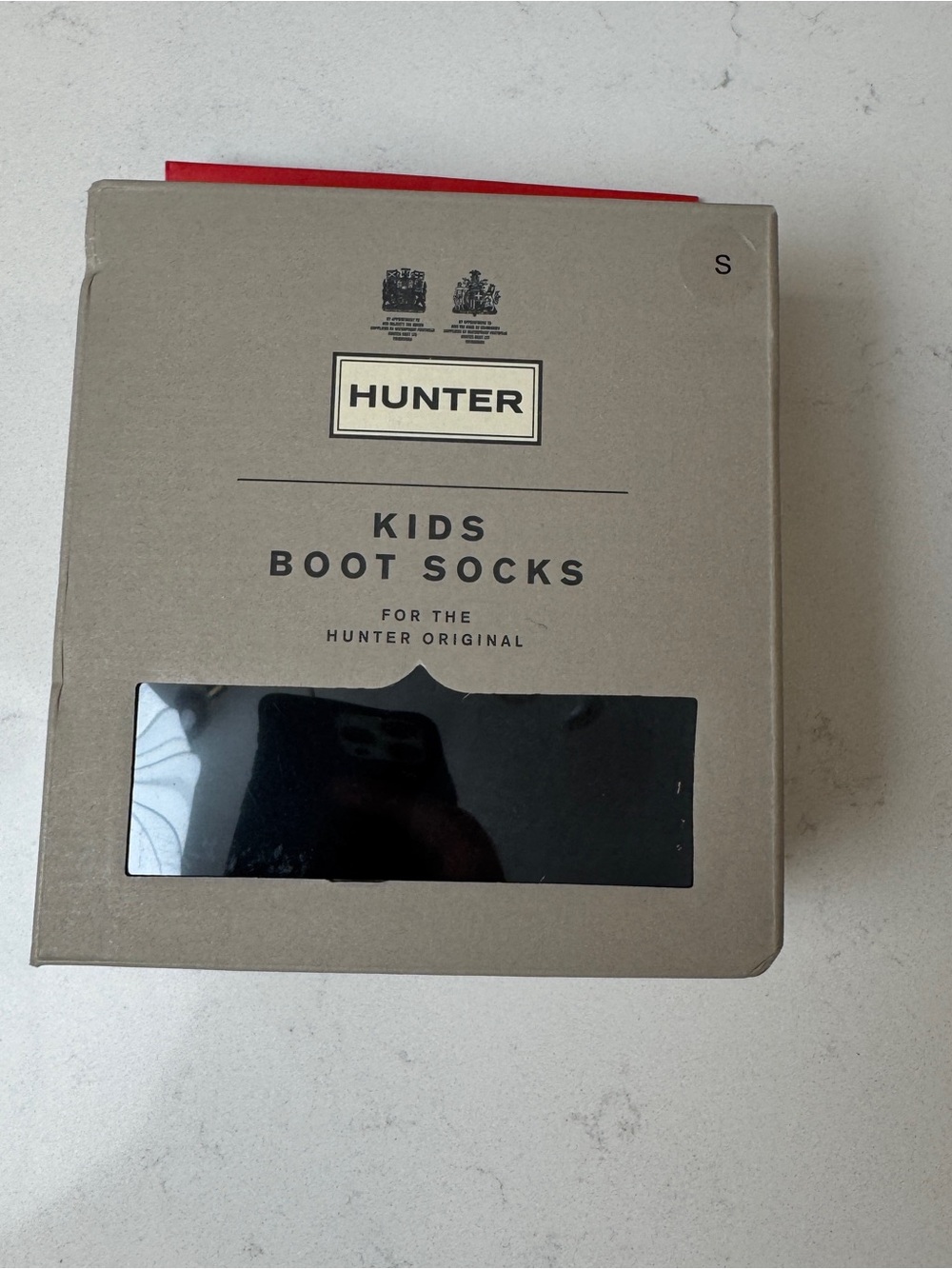 Hunter Kids Boot Socks - Black